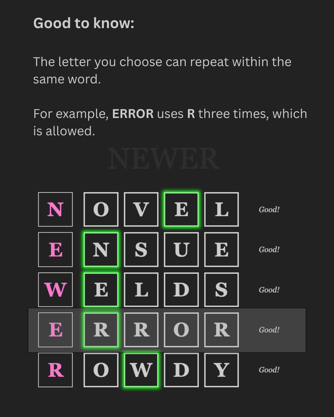 How to play - slide 7 (dark mode)